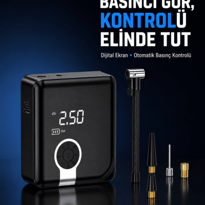 Taşınabilir Diyafram Tip Kompresör Yüksek Basınç Kapasiteli