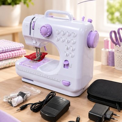 Taşınabilir Elektrikli Dikiş Makinesi Desen Seçimli