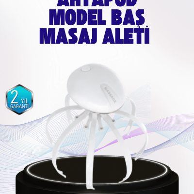 Taşınabilir Elektrikli Kafa Masaj Cihazı Sessiz Motor ve Ergonomik Tasarım