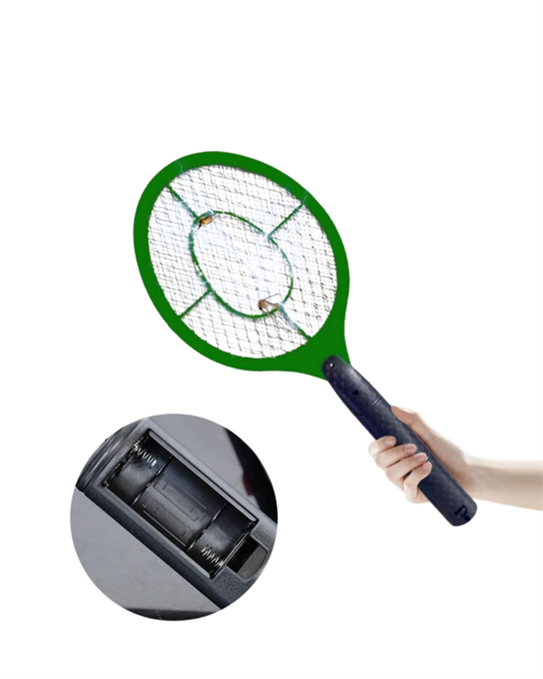 Taşınabilir Elektronik Sinek Swatter – Kimyasal İçermeyen, Ergonomik Tasarım