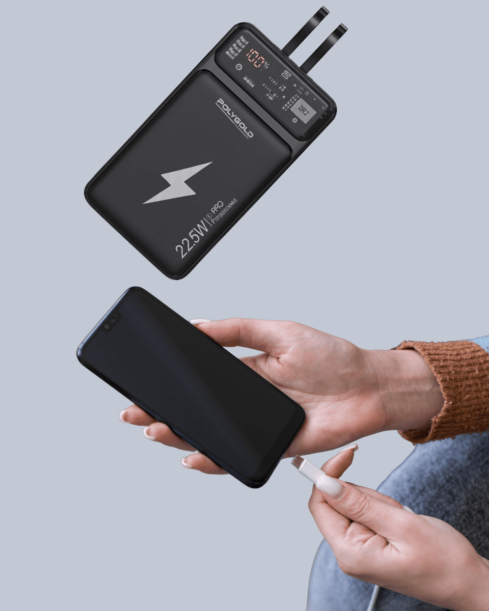 Powerbank 10000 mAh Dijital Göstergeli Taşınabilir Yeni Nesil