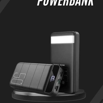 Taşınabilir Powerbank 50.000 mAh 4 Girişli Hızlı Şarj Led Göstergeli Fenerli Şarj