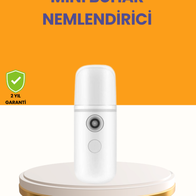 Taşınabilir Şarjlı Buhar Nemlendirici – Kablosuz Akıllı Pro Teknolojili Mini Cilt ve Ortam Nemlendirici