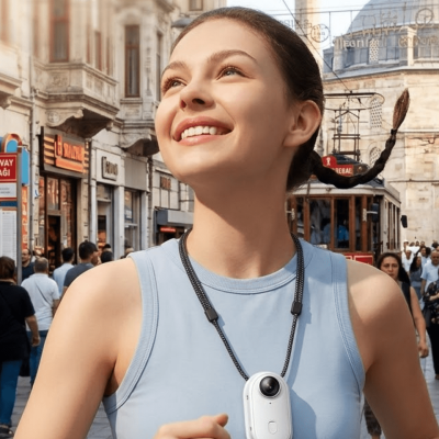 Taşınabilir Spor Kamera 1080P Full HD WiFi Canlı İzleme ve Loop Kayıt Özellikli