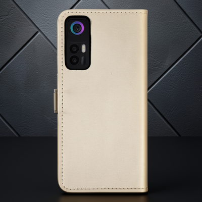 Tcl 30 Kılıf Trend S Plus Kapaklı Kılıf - Gold