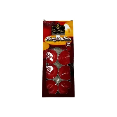 Tea Light Mum 10 gr Kokusuz 10'lu
