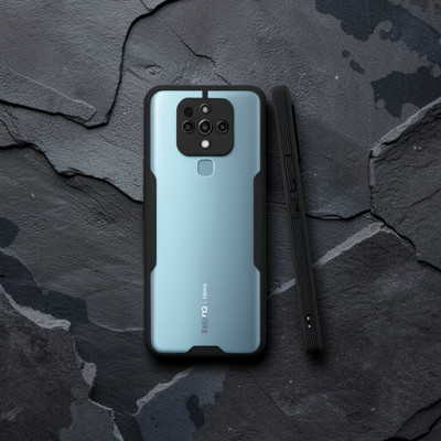 Tecno Camon 16 Kılıf Platin Silikon - Siyah