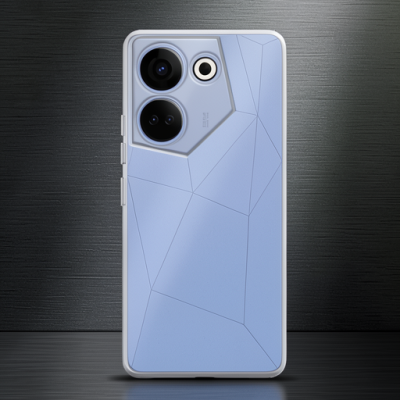 Tecno Camon 20 Pro 5g Kılıf Lüx Şeffaf Silikon