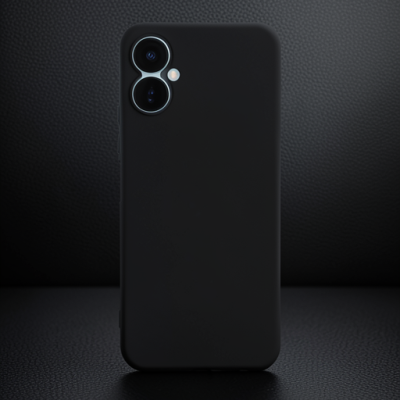 Tecno Spark 9 Pro Kılıf First Silikon - Siyah