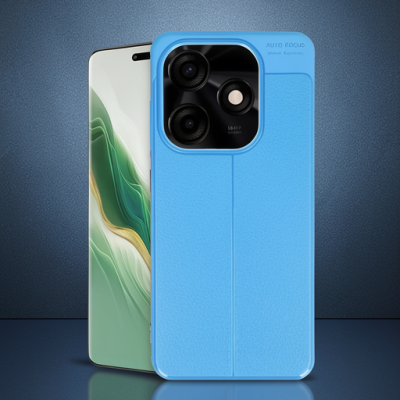 Tecno Spark Go 2024 Kılıf Auto Focus Kapak - Mavi