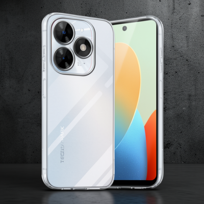 Tecno Spark Go 2024 Kılıf Lüx Şeffaf Silikon