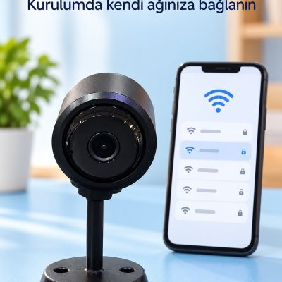Telefon Bağlantılı WiFi Güvenlik Kamerası