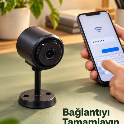 Silindirik Gövdeli Telefon Bağlantılı Kamera