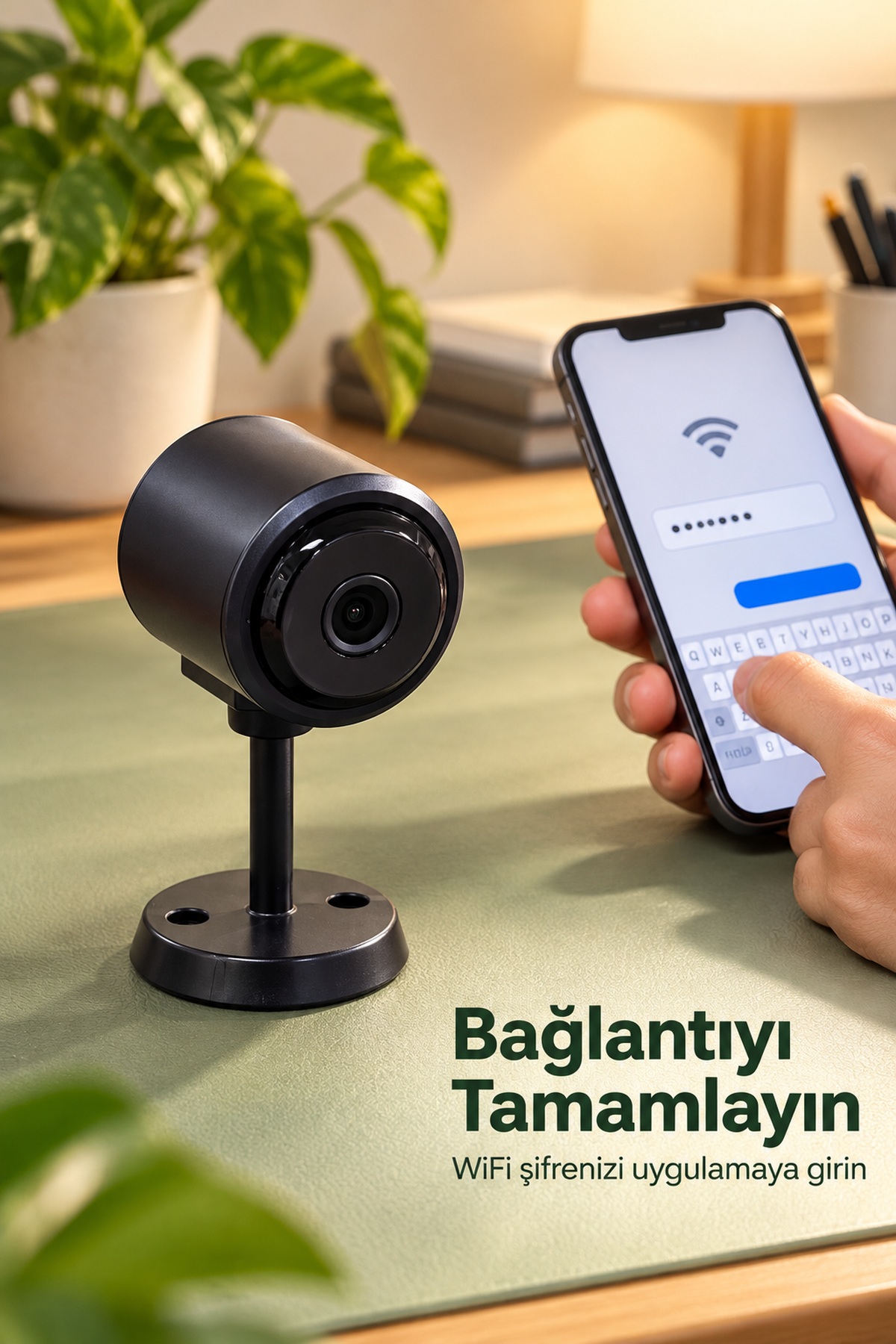 Silindirik Gövdeli Telefon Bağlantılı Kamera