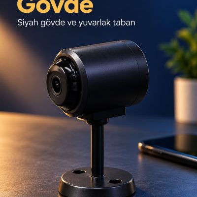 Silindirik Gövdeli Telefon Bağlantılı Kamera