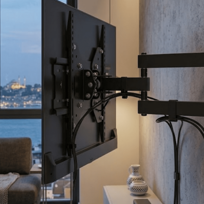 Televizyon Duvar Askı Aparatı Hareketli 27 55 İnç TV Askı Aparatı