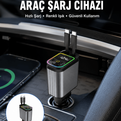 Toyota, Honda, Nissan, Hyundai Araçlar için Çoklu Port Araç Şarj Cihazı Yeni Nesil