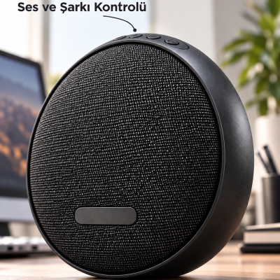 Tuş Kontrollü Bluetooth Hoparlör Dahili Batarya ve Çoklu Müzik Oynatma Seçenekleri