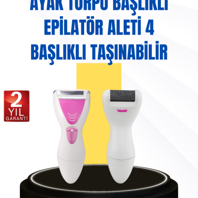 Tüy Temizleme ve Cilt Bakım Cihazı