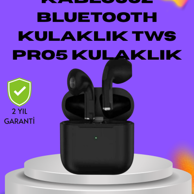 TWS Pro 5 – 3D HD Ses Kalitesi ve Gelişmiş Ses Yalıtımı