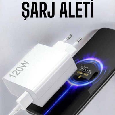 Type-C 120W Şarj Aleti Hızlı Şarj Turbo