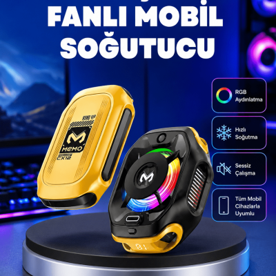 Type-C Girişli AI Modlu Yüksek Performanslı Telefon Soğutucu Yeni Nesil