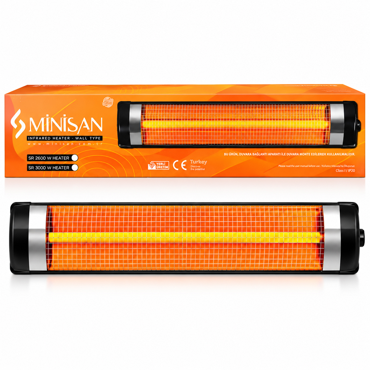 UFO TİPİ) ELEKTRİKLİ ISITICI INFARED SOBA ( 3000W)
