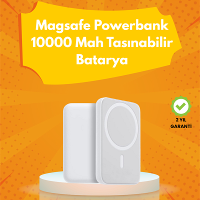 Ultra Kompakt ve Güçlü – MagSafe Powerbank 10000 mAh ile Kablosuz Şarj Deneyimi