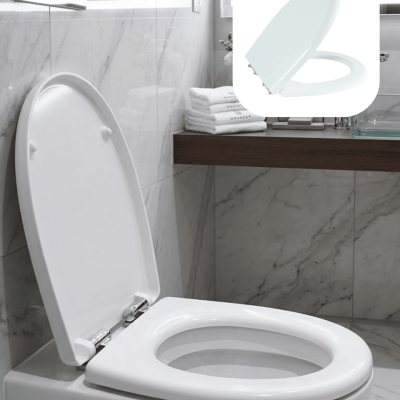 Universal Klozet Kapak Seti Kaydırmaz Alt Yüzey Kolay Temizlik Banyo Aksesuarı