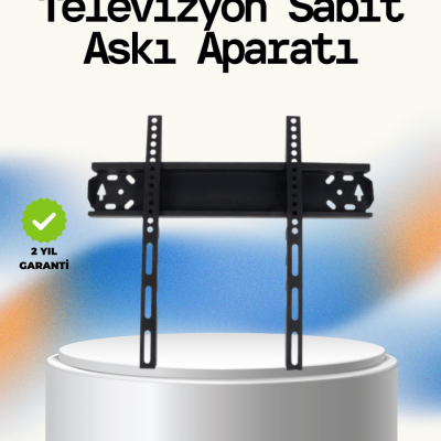 Universal TV Askı Aparatı 32-65 İnç Güçlü Çelik Gövde Sağa-Sola Ayar