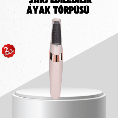 USB Şarjlı Ayak Törpüsü Nasır Temizleyici Elektrikli