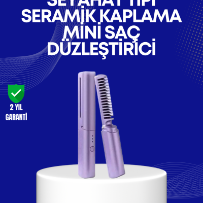 USB Şarjlı Kablosuz Saç Düzleştirici – Hızlı ve Pratik