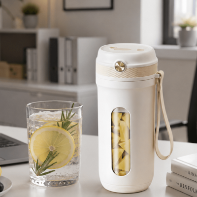 USB Şarjlı Mini Smoothie Blender Pratik Meyve Karıştırıcı 350 ML