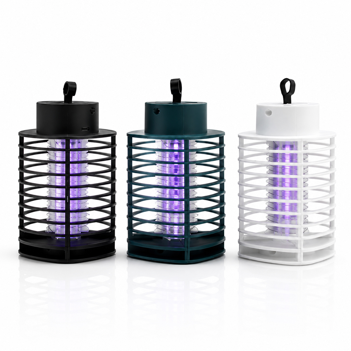 USB Şarjlı UV Işıklı Sinek Kovucu (Asma, Sessiz)