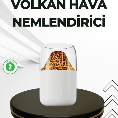 USB Şarjlı Volkanik Tasarımlı Buhar Makinesi