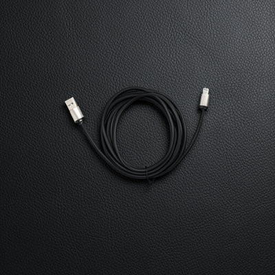 Usb To Lightning 3m Kablo - Siyah