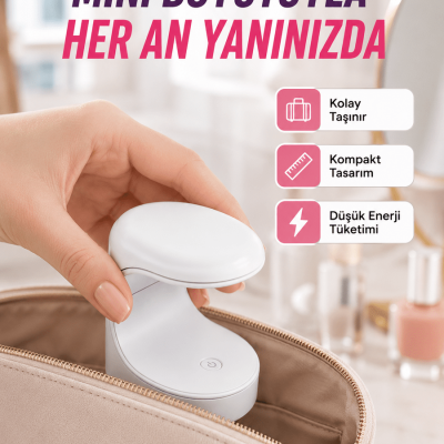 UV ve LED Jel Kurutmaya Uygun – Çift Dalga Boylu Mini Kurutucu Yeni Nesil