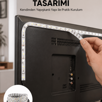 Uzaktan Kumandalı LED TV Arka Işık Şeridi Yeni Nesil