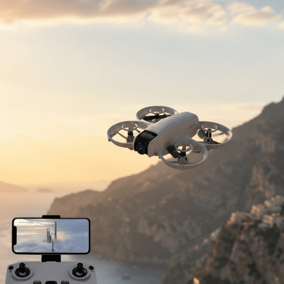 Uzaktan Kumandalı Mini Drone HD Kamera Işıklı Tasarım