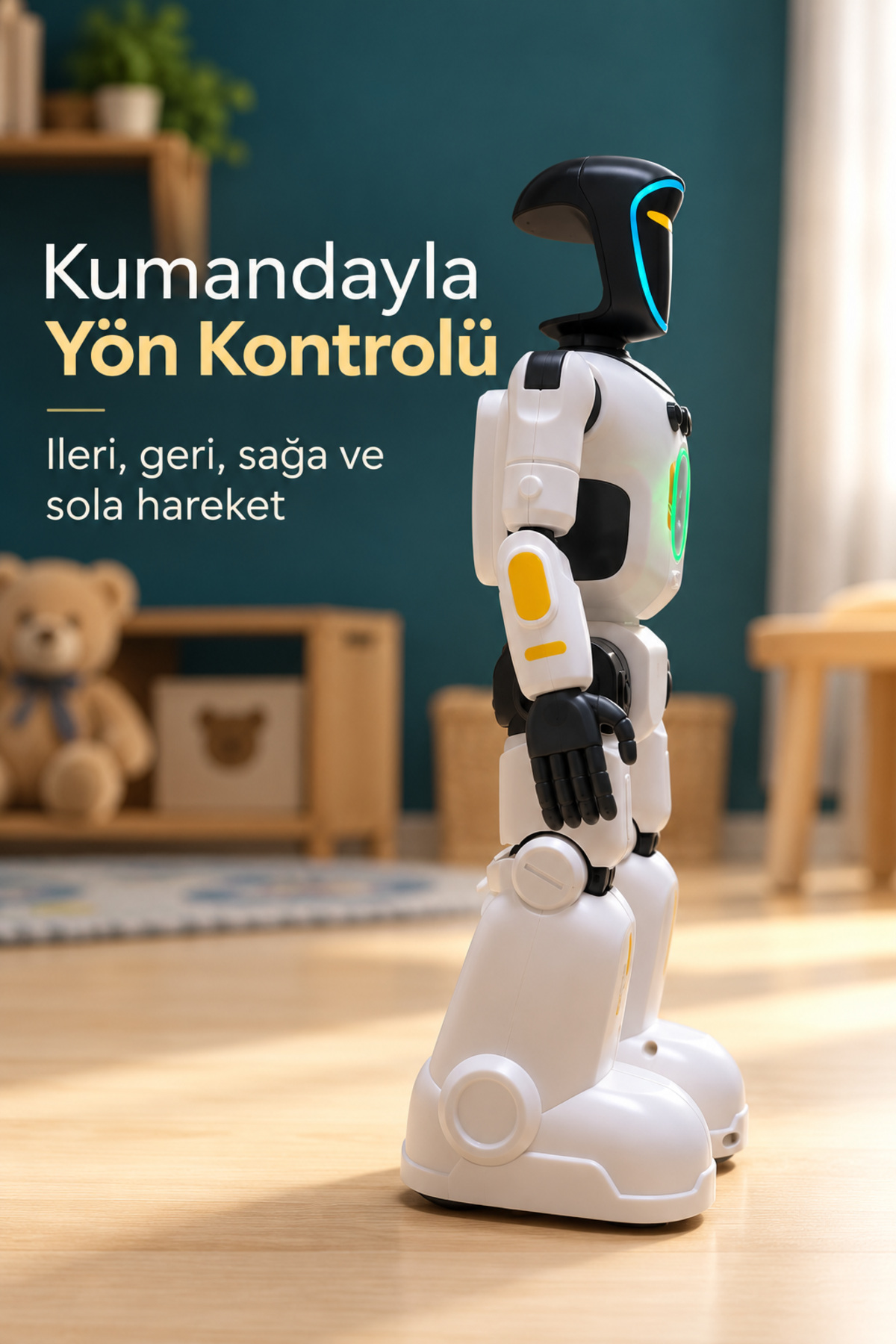 Hareket Sensörlü Robot Oyuncak Elle Yönlendirme Özellikli