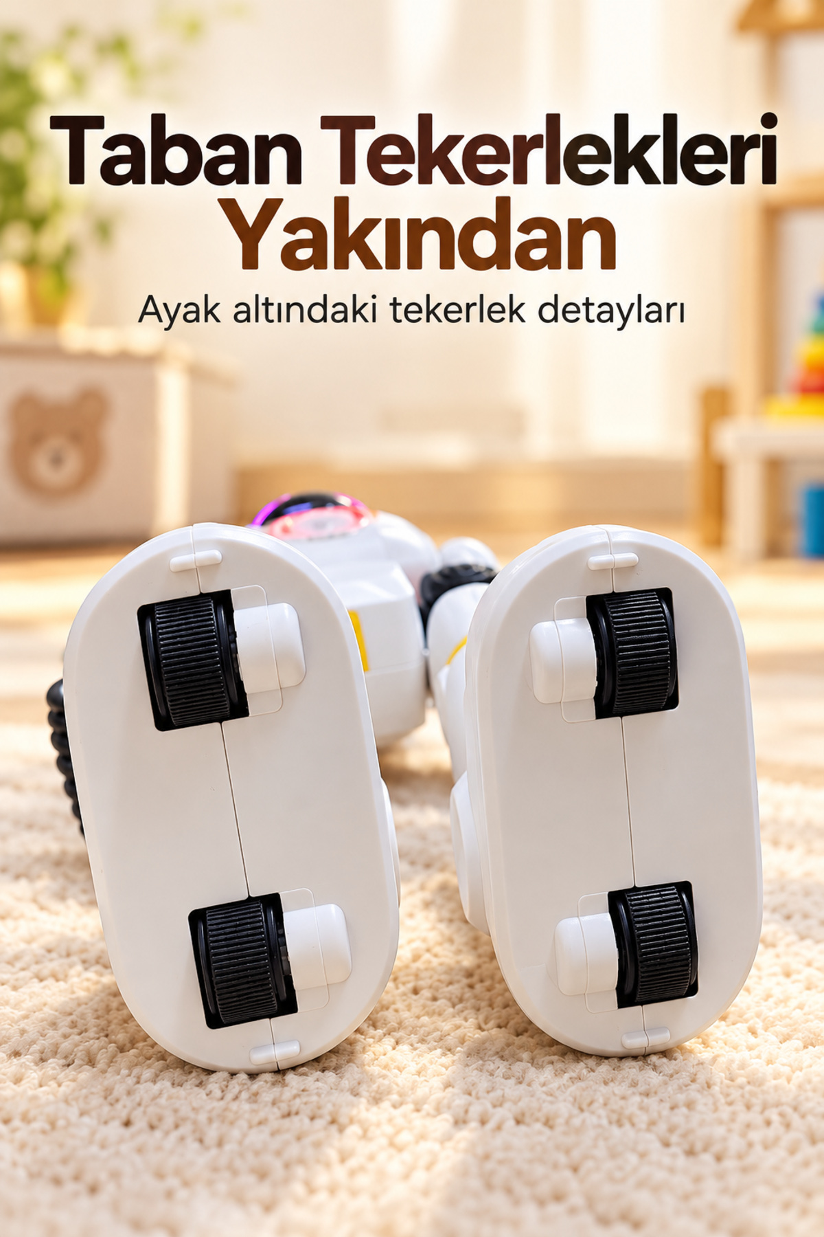 Hareket Sensörlü Robot Oyuncak Elle Yönlendirme Özellikli