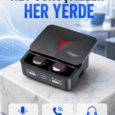 Uzun Pil Ömürlü Bluetooth Kulaklık – Spor ve Günlük Kullanım İçin Uygun Yeni Nesil