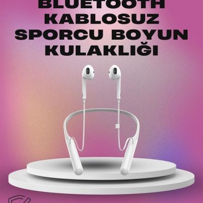 Uzun Pil Ömürlü Kablosuz Kulaklık – Boyun Askılı, 100 Saat Kullanım