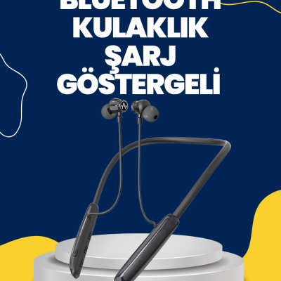 Uzun Süreli Kullanım Boyun Askılı Kablosuz Kulaklık Hızlı Şarj, Ergonomik Tasarım