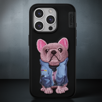 Venco Apple İphone 14 Pro Max Cute Desenli Kapak - Siyah