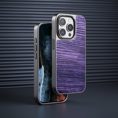 Venco Apple İphone 14 Pro Wave Kapak - Derin Mor