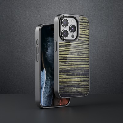 Venco Apple İphone 14 Pro Wave Kapak - Koyu Kahve