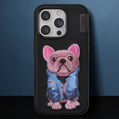 Venco Apple İphone 15 Pro Max Cute Desenli Kapak - Siyah