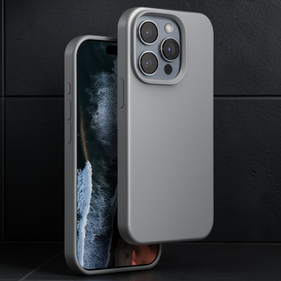 Venco Apple İphone 15 Pro Max Home Magsafe Kapak - Titan Gri