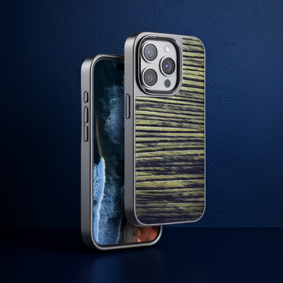 Venco Apple İphone 15 Pro Max Wave Kapak - Koyu Kahve